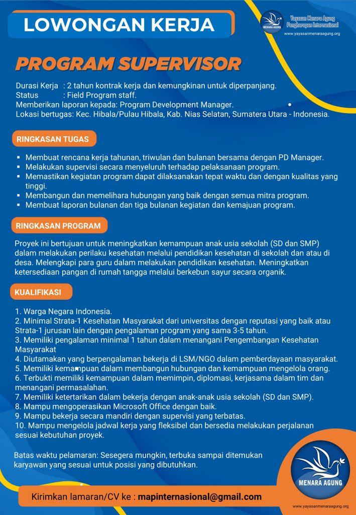 Job Vacancies Announcement (Oct 2021)